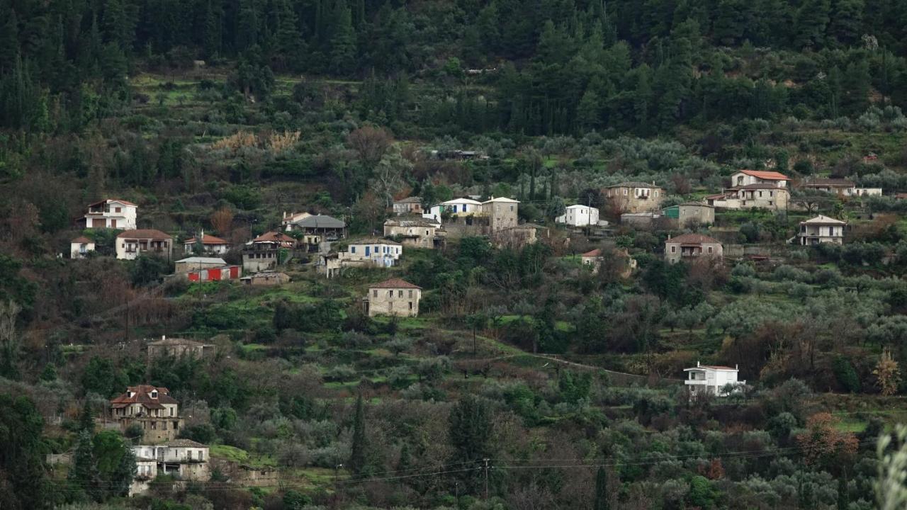 The Old Olive Mill House Villa Aegae ภายนอก รูปภาพ