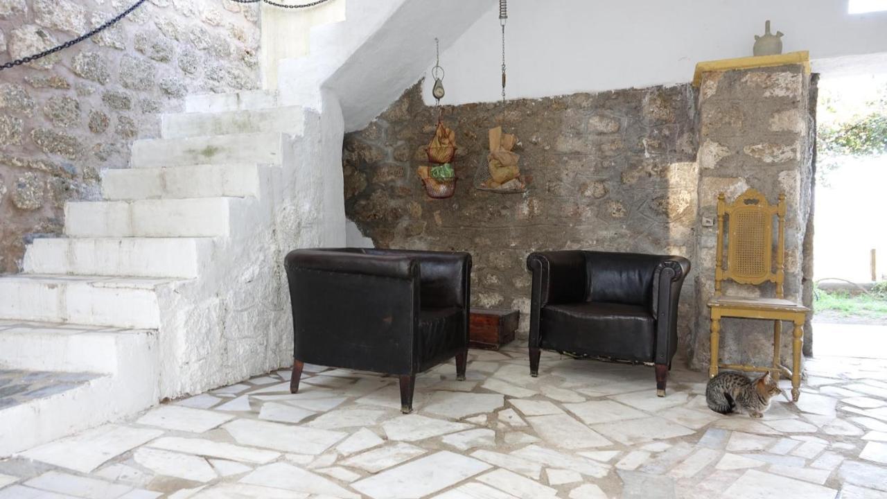 The Old Olive Mill House Villa Aegae ภายนอก รูปภาพ